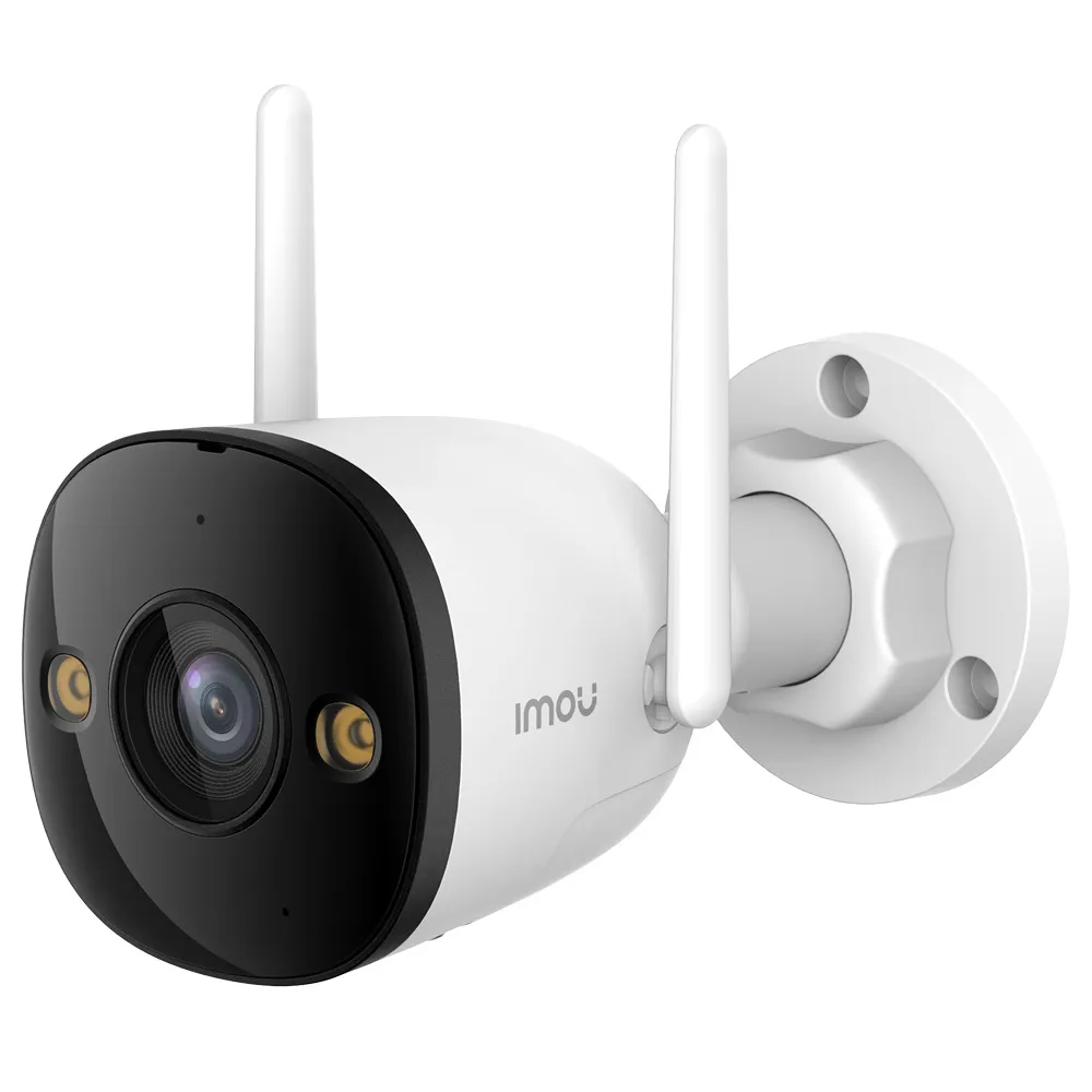 Imou IPC-K3DP-5H0WF-0280B IP WiFi 5MP Bullet kamera; Imou Bullet 2E; Full Color; IC 30m + beli led; 2.8mm; Mikrofon; MicroSD; Plastika; IP67