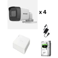 hikvision komplet videonadzora 4 kamere