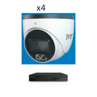 tvt komplet 4 kamere 5mpx lite