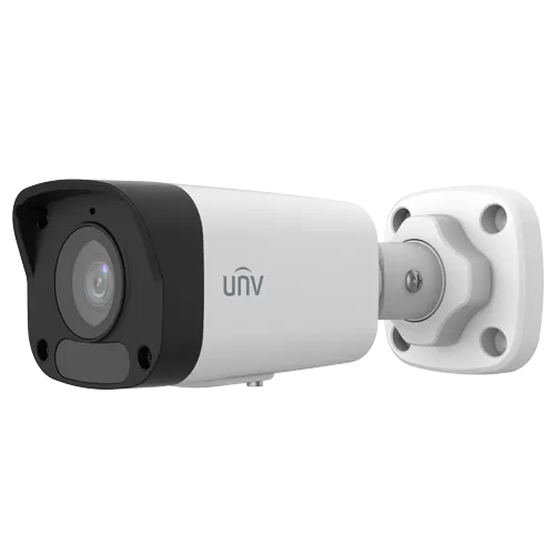 Uniview IPC2124LB-ASF28K-A IP 4MP mini bullet IC kamera; Easy serija; 2.8mm; IC 30m; Mikrofon; MicroSD; Kućište grafen+plastika; IP67